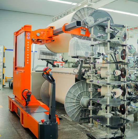 Produkt: Elektro-Kettbaum- und Dockentransportwagen