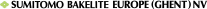 Exhibitor: Sumitomo Bakelite Europe N.V.