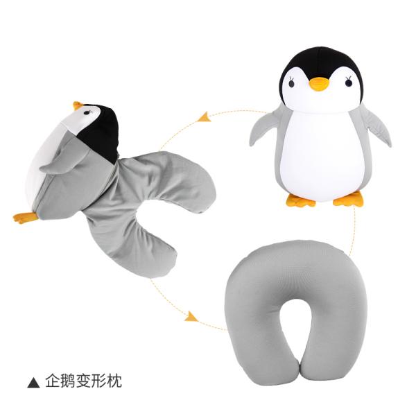 Yide wholesale OEM/ODM service penguin style 2 in 1 micro beads  pillow