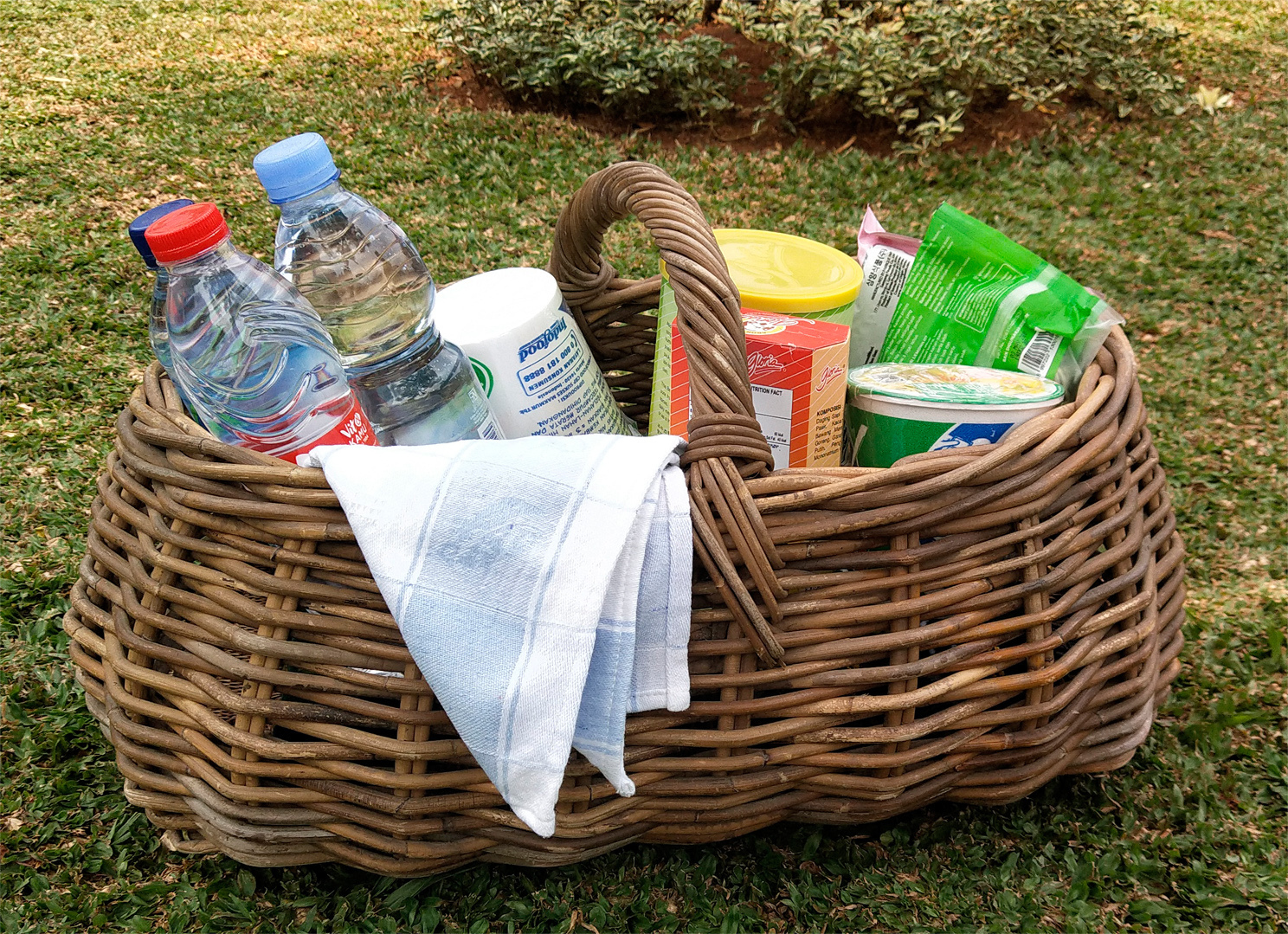 Wicker Rattan - Picnic Basket