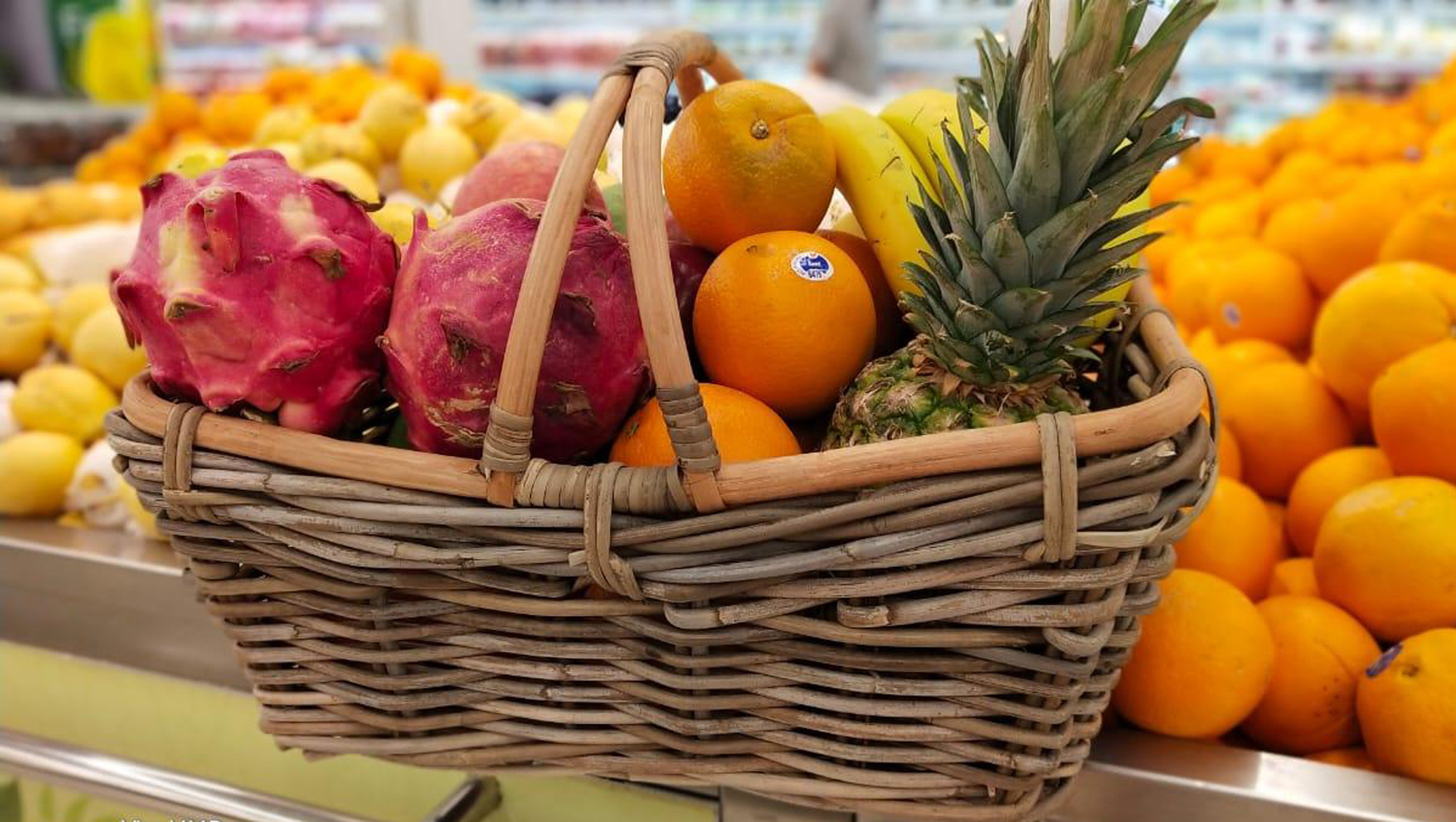 Wicker Rattan Basket - Fruit Basket