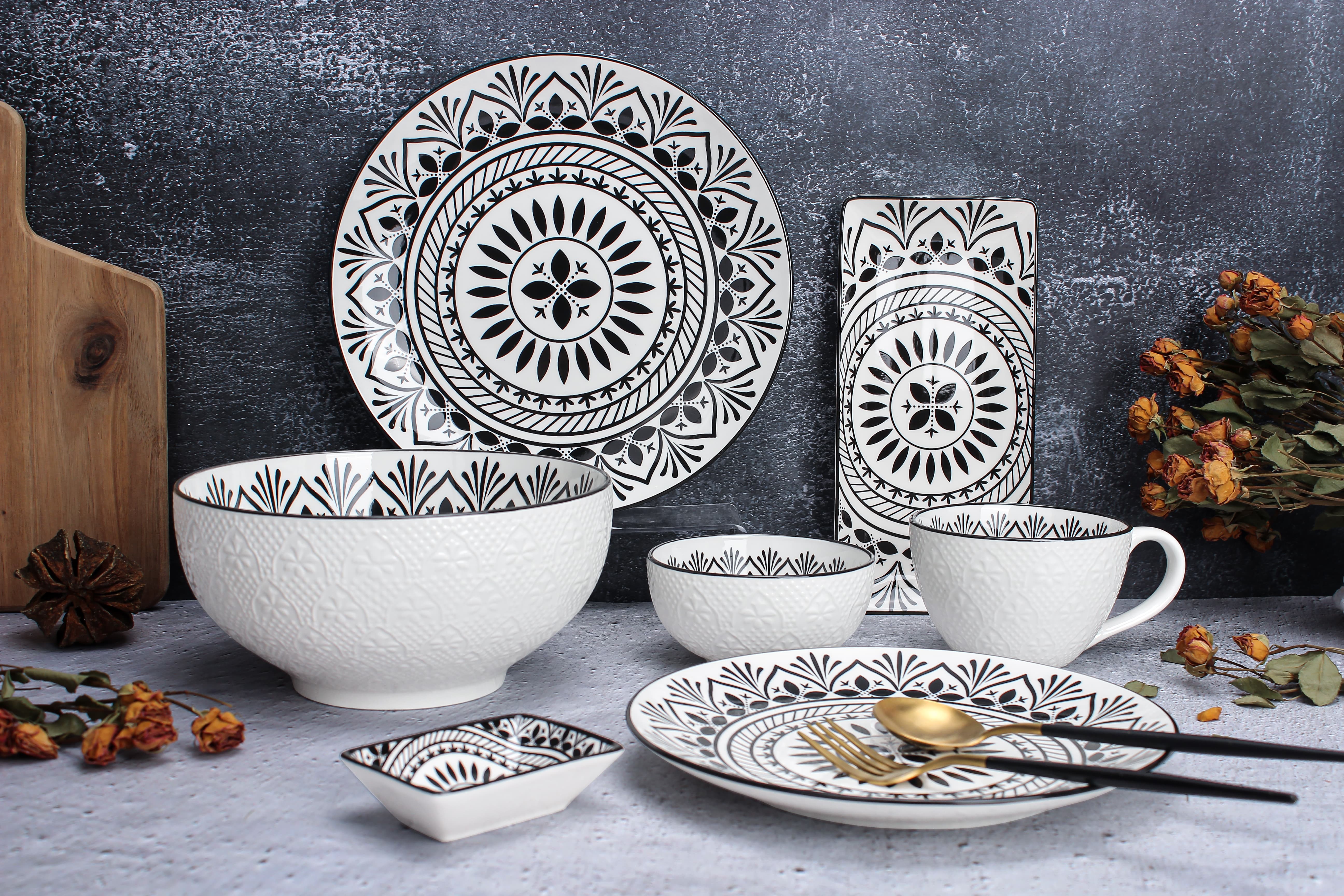 Porcelain with pad printing