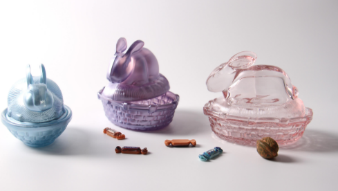 glass candy box