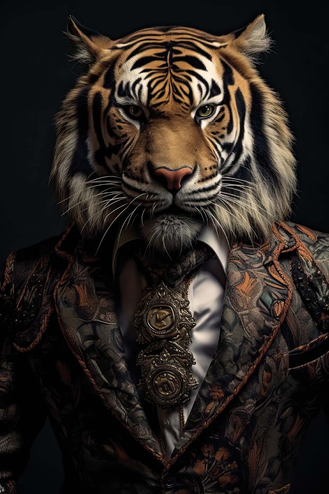 Portrait of a Tiger