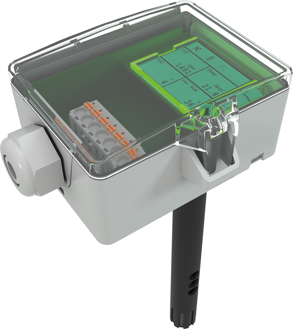 LK+ CO2+VOC – Duct Air Quality Sensor