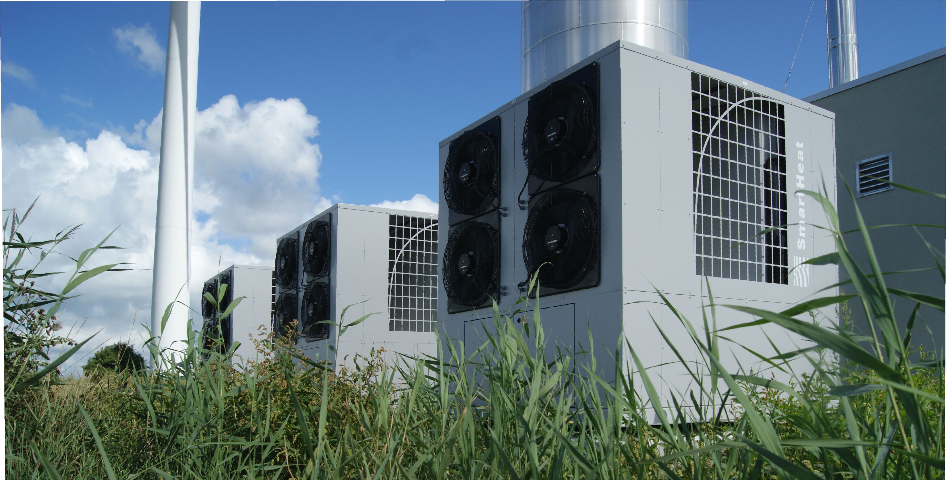 Heat pumps for district heating