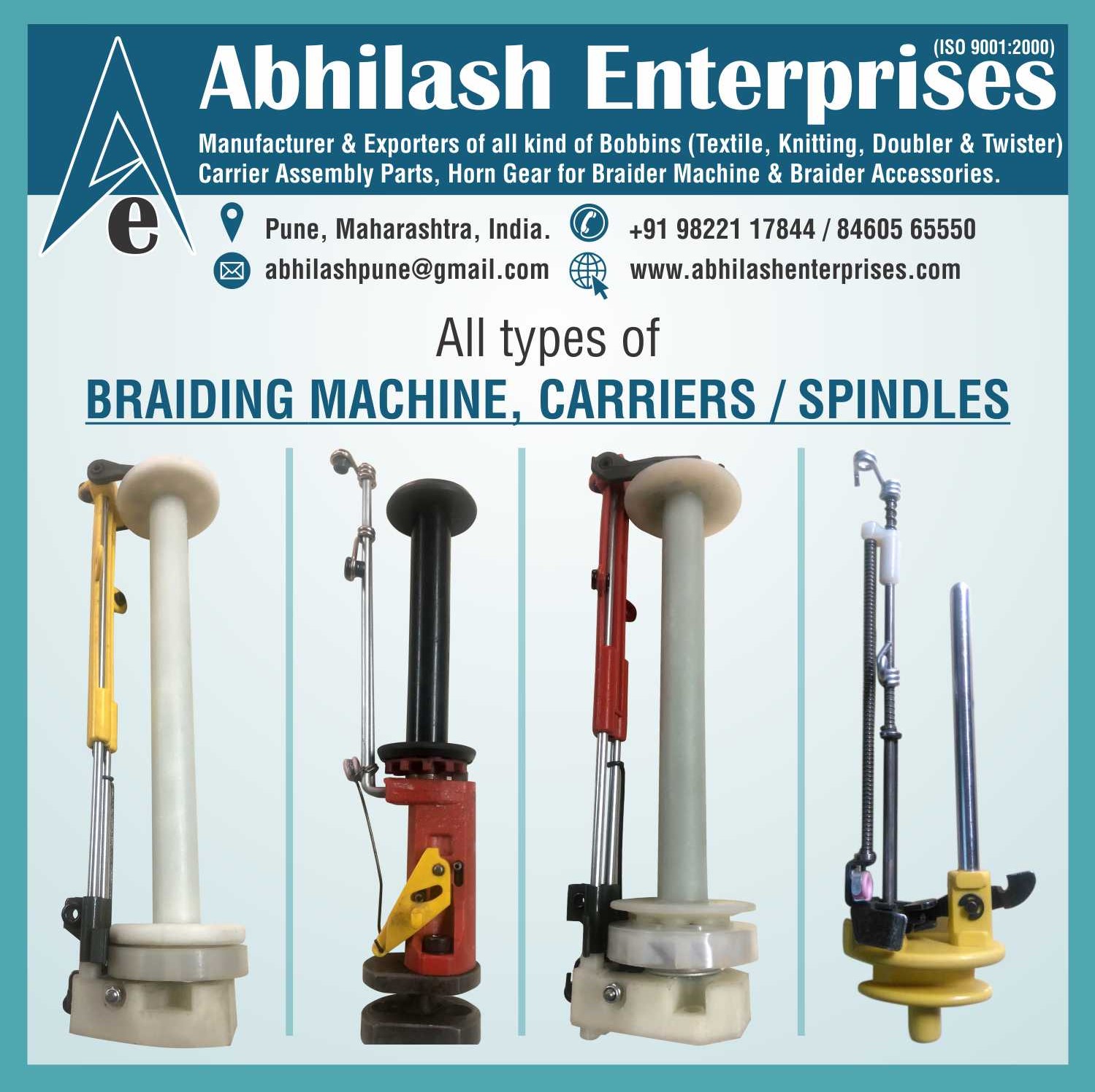 Braiding machine spares