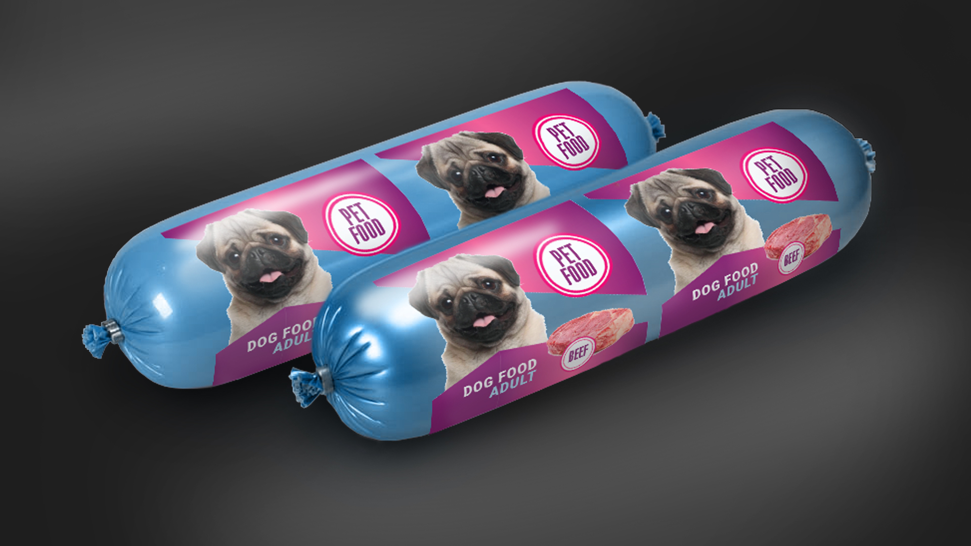 Casing for pet food