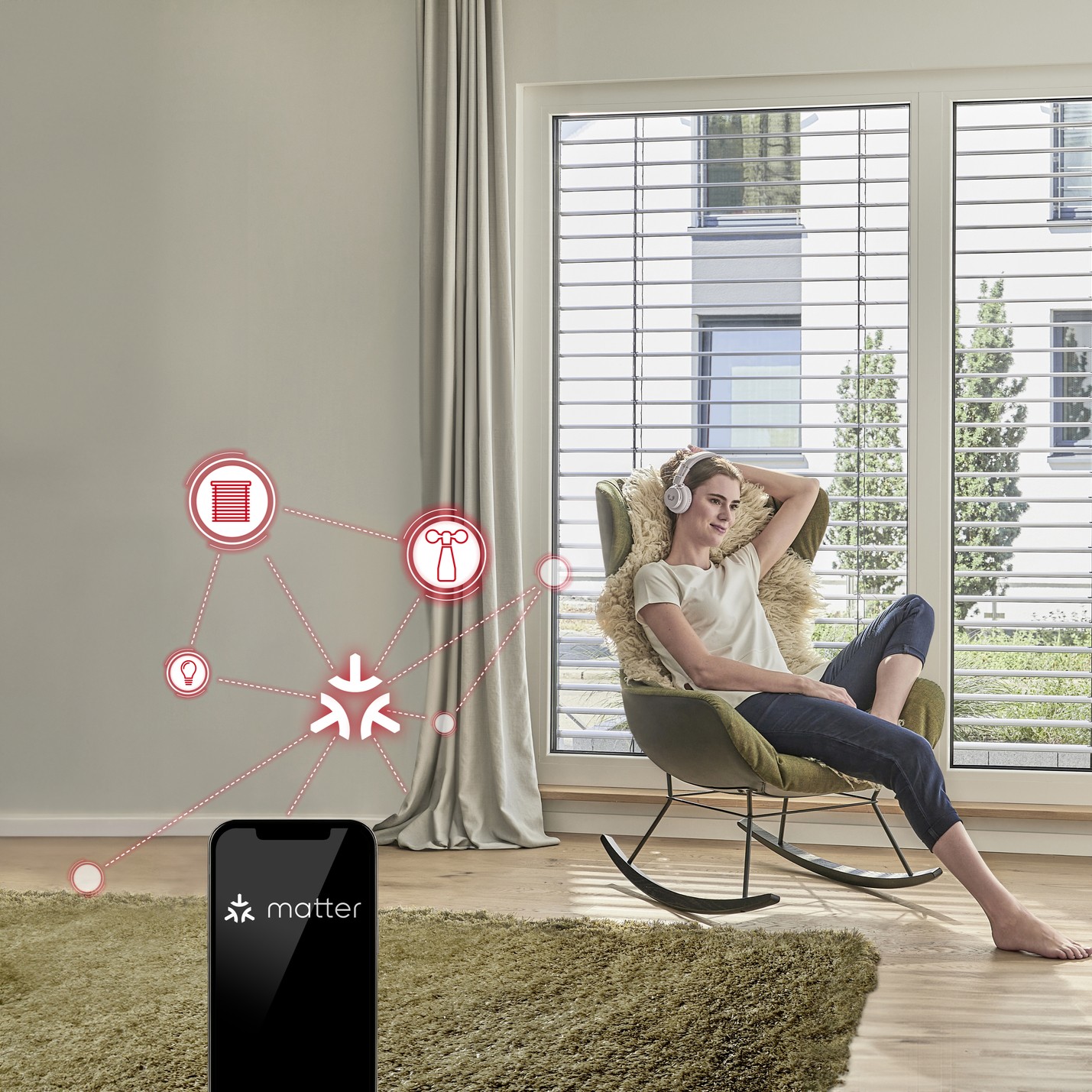 Funksystem Xeenos mit Matter Technologie