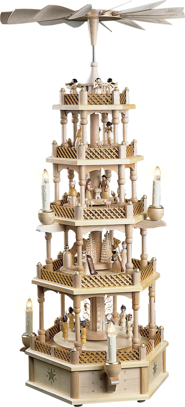 XL-Pyramide „Weihnachtsgeschichte“