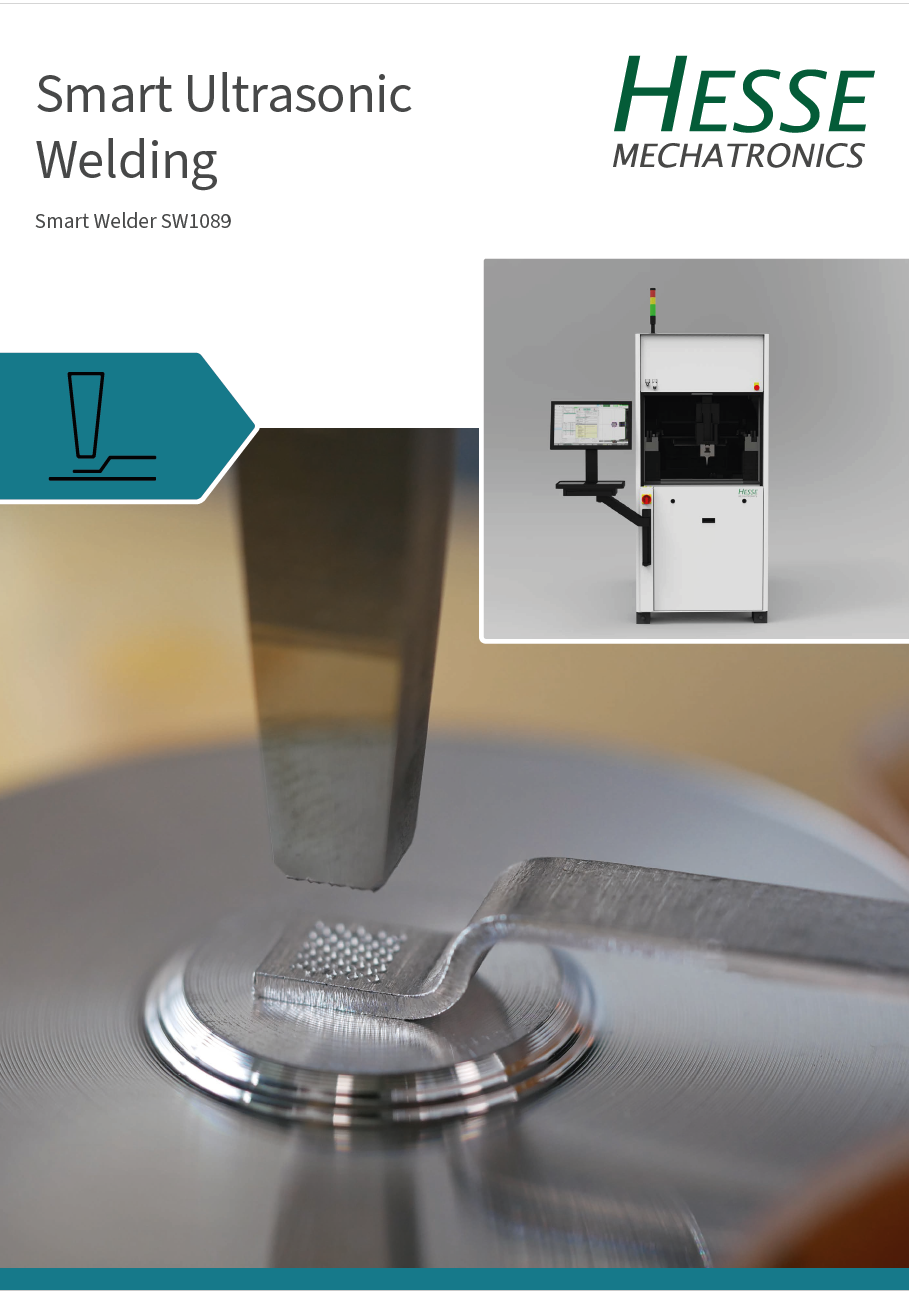 Ultrasonic Welding Machine: Smart Welder SW1089