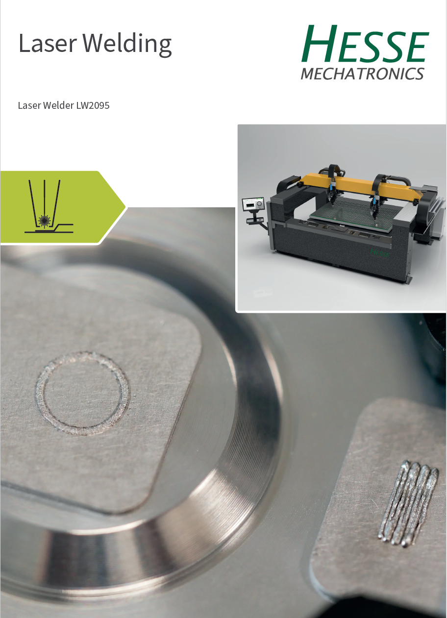 Laser Welder LW2095 – Fully automatic Laser Welding System with two weldheads and an extra large working area