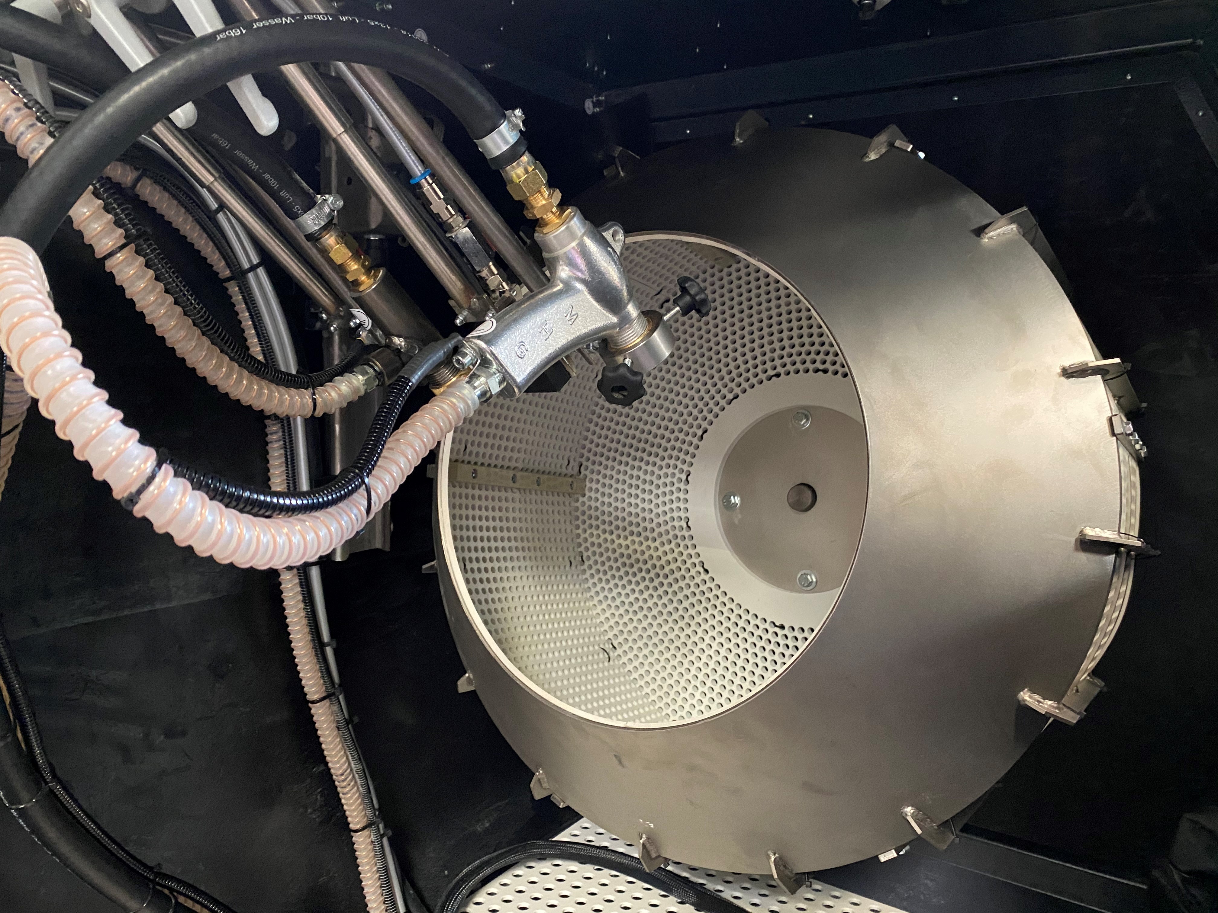 MHG Drum blasting machine type SMG 160 compact
