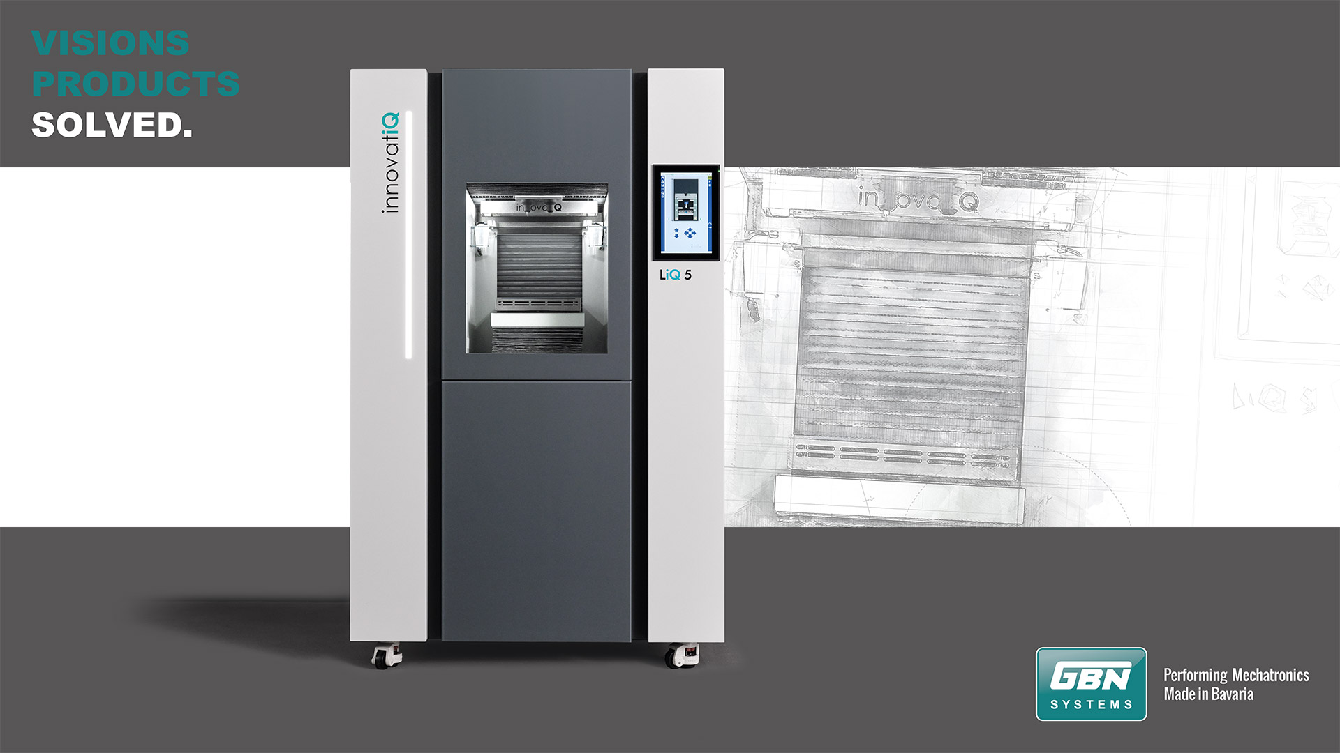 LiQ 5 - 3D Drucker für Standard-LSR-Silikon - innovatiQ GmbH