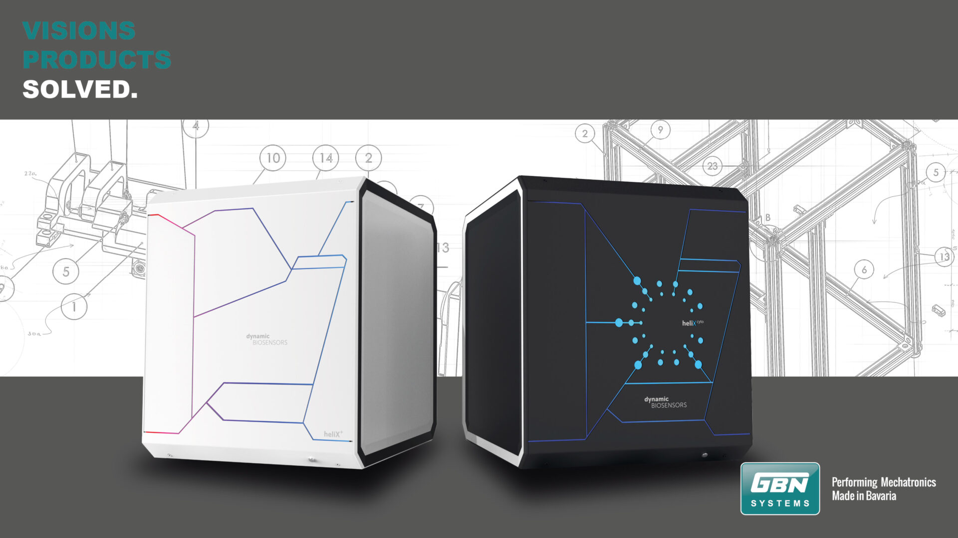 heliX/heliX+ und heliXcyto von Dynamic Biosensors GmbH (a Bruker Company)